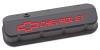 Die-Cast Slant-Edge Valve Covers for 1965-1996 Big Block Chevy 396-454 [Black Crinkle Finish] - image 1
