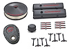  141-880 Engine Dress-Up Kit for 1959-1986 Small Block Chevy 262-400 V8 [Shark Gray Finish] - image 1