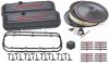 Stamped Steel Tall Valve Cover Dress-Up Kit for 1965-1996 Big Block Chevy in Shark Gray Finish - image 1