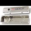 Chrome Tall Valve Covers with Red Bowtie & Black Chevrolet Emblem for 1958-1986 Small Block Chevy - image 2