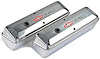 2-Piece Die-Cast Aluminum Valve Covers for 1958-1986 Small Block Chevy with Bowtie/Chevrolet Emblem in Polished Finish - image 1