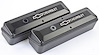 2-Piece Die-Cast Aluminum Valve Covers for 1958-1986 Small Block Chevy with Bowtie/Chevrolet Emblem in Black Crinkle Finish - image 1