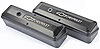2-Piece Die-Cast Aluminum Valve Covers for 1958-1986 Small Block Chevy with Bowtie/Chevrolet Emblem in Black Crinkle Finish - image 2