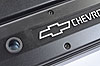2-Piece Die-Cast Aluminum Valve Covers for 1958-1986 Small Block Chevy with Bowtie/Chevrolet Emblem in Black Crinkle Finish - image 4