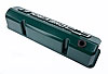 Die-Cast Slant-Edge Valve Covers for 1958-1986 Small Block Chevy with Chevrolet/Bowtie Raised Emblem in Green Finish - image 3