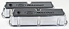 Die-Cast Aluminum Tall Valve Covers for Small Block Ford 289-302-351W in Polished Finish with Ford Racing Emblem - image 3