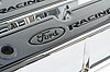 Die-Cast Aluminum Tall Valve Covers for Small Block Ford 289-302-351W in Chrome Finish with Ford Racing Emblem - image 2
