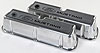 Die-Cast Aluminum Tall Valve Covers for Small Block Ford 289-302-351W in Polished Finish with Ford Mustang Emblem - image 4
