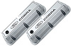 Die-Cast Aluminum Tall Valve Covers for Small Block Ford 289-302-351W in Polished Finish with Ford Cobra Emblem - image 1