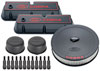 Ford Cobra Valve Cover Dress-Up Kit for Small Block Ford 289-302-351W in Black Crinkle Finish - image 1