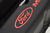 Stamped Steel Tall Valve Covers for Small Block Ford 289-302-351W in Black Crinkle Finish with Red Ford Mustang Emblem - image 2