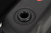 Stamped Steel Tall Valve Covers for Small Block Ford 289-302-351W in Black Crinkle Finish with Red Ford Mustang Emblem - image 3