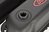 Stamped Steel Tall Valve Covers for Small Block Ford 289-302-351W in Black Crinkle Finish with Red Ford Cobra Emblem - image 3