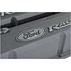 Slant-Edge Tall Aluminum Valve Covers for Small Block Ford 289-302-351W in Black Crinkle Finish with Raised Ford Racing Emblem - image 2