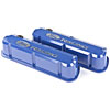 Slant-Edge Tall Aluminum Valve Covers for Small Block Ford 289-302-351W in Ford Blue Finish with Raised Ford Racing Emblem - image 4