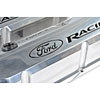 Slant-Edge Tall Aluminum Valve Covers for Small Block Ford 289-302-351W in Polished Finish with Recessed Black Ford Racing Logo - image 2