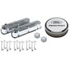 Ford Racing Slant-Edge Valve Cover Kit for Small Block Ford 289-302-351W in Chrome Plated Finish - image 1