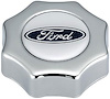 Screw-In Oil Cap Ford Blue Oval Emblem - image 1