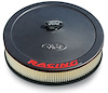 13" Ford Racing Stamped Steel Air Cleaner Kit in Black Crinkle Finish - image 1