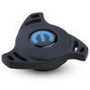 Black Crinkle Officially-Licensed Mopar Air Cleaner [Recessed Blue Emblem] - image 3