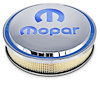 Polished Officially-Licensed Mopar Slant-Edge Air Cleaner [Recessed Blue Emblem] - image 1