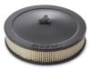 Mopar Classic Style Air Cleaner Fits 5 1/8 in. Carburetor Neck [Shark Gray, 14 in. x 3 in.] - image 1