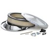 Chrome Officially-Licensed Mopar Air Cleaner [Recessed Blue Emblem] - image 2