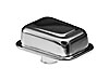 Chrome Push-In Air Breather Cap Rectangular - image 1