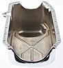Chrome Oil Pan for 1980-1985 Small Block Chevy (Passenger Side Dipstick) - image 2