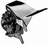 Chrome Alternator Brackets Small Block Chevy 1969-up - image 1