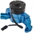 Electric Water Pump Small Block Chevy in Blue Epoxy Powder Coat Finish - image 2