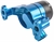 Electric Water Pump Small Block Chevy in Blue Epoxy Powder Coat Finish - image 4