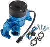 Electric Water Pump Kit Includes: Blue Small Block Chevy Electric Water Pump, Harness & Relay Kit - image 2