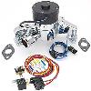 Electric Water Pump Kit Includes: Chrome Big Block Chevy Electric Water Pump, Harness & Relay Kit - image 1