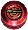 ALUMINUM CENTER NUT RED - image 1