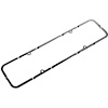 1-Piece Valve Cover Hold Downs for Small Block Chevy in Black Finish - image 1