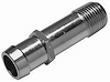 Chrome Heater Hose Fitting Small Block/Big Block Chevy 3/4" NPT to 3/4" Hose - image 1