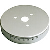 Aluminum Harmonic Balancer Cover for Small Block Chevy with 8" Balancer in Billet Look - image 1