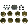 Brass Freeze Plug Kit SB Chevy 283-350