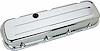 Chrome Plated Valve Covers for Big Block Chevy 396-454 Short-Style With Baffles - image 1