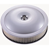 Super Light Aluminum Air Cleaner 14" x 3" with Recessed Base in Clear Anodized Finish - image 1