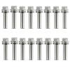 66826 Wedge-Locking Header Bolts for Ford 2.9-4.0L V6, 4.6 & 5.4L V8, 2005 Modular Engines [M8 x 1.181 in. Long] - image 1