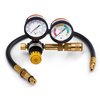Dual-Gauge Cylinder Leakdown Tester Kit [With 14 mm Spark Plug Adapter] - image 2