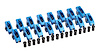 Self-Aligning Aluminum Roller Rockers for Small Block Chevy with 1.6 Ratio & 3/8" Stud - image 1