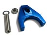 Heavy Duty Stud-Mount Distributor Hold Down Clamp for Chevy V8 & V6 Engines [Blue] - image 2