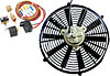 Universal Electric Fan Kit Includes: 14" Fan & 185 Degree Thermostat Fan Relay - image 1