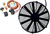 Universal Electric Fan Kit Includes: 16" Fan & 185 Thermostat Fan Relay - image 1
