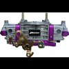 Circle Track Series 750cfm Mechanical Secondary Carburetor with Billet Metering Blocks & Throttle Base Plate - image 2