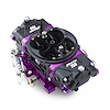 Race Series 750 CFM Drag Race Gasoline Carburetor w/2-Step Down-Leg Boosters [Black Teflon Finish] - image 1