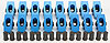 Aluminum Roller Rockers Pontiac 265-455 V8 with 1.65 Ratio & 7/16" Stud - image 3